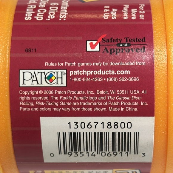 Farkle dice game: Original 2008 version - Picture 3 of 4